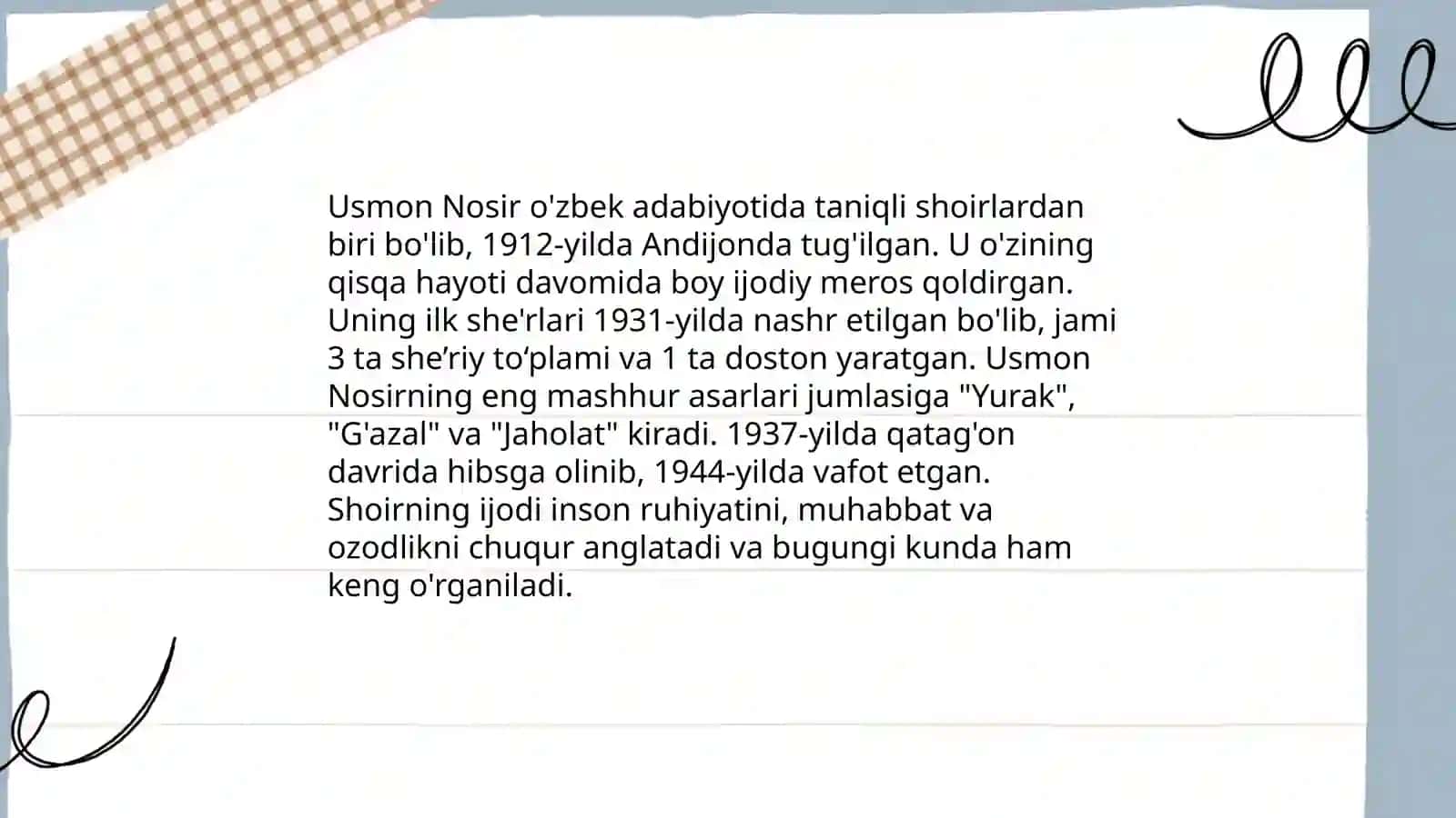 Usmon Nosir otashnafas shoir 4