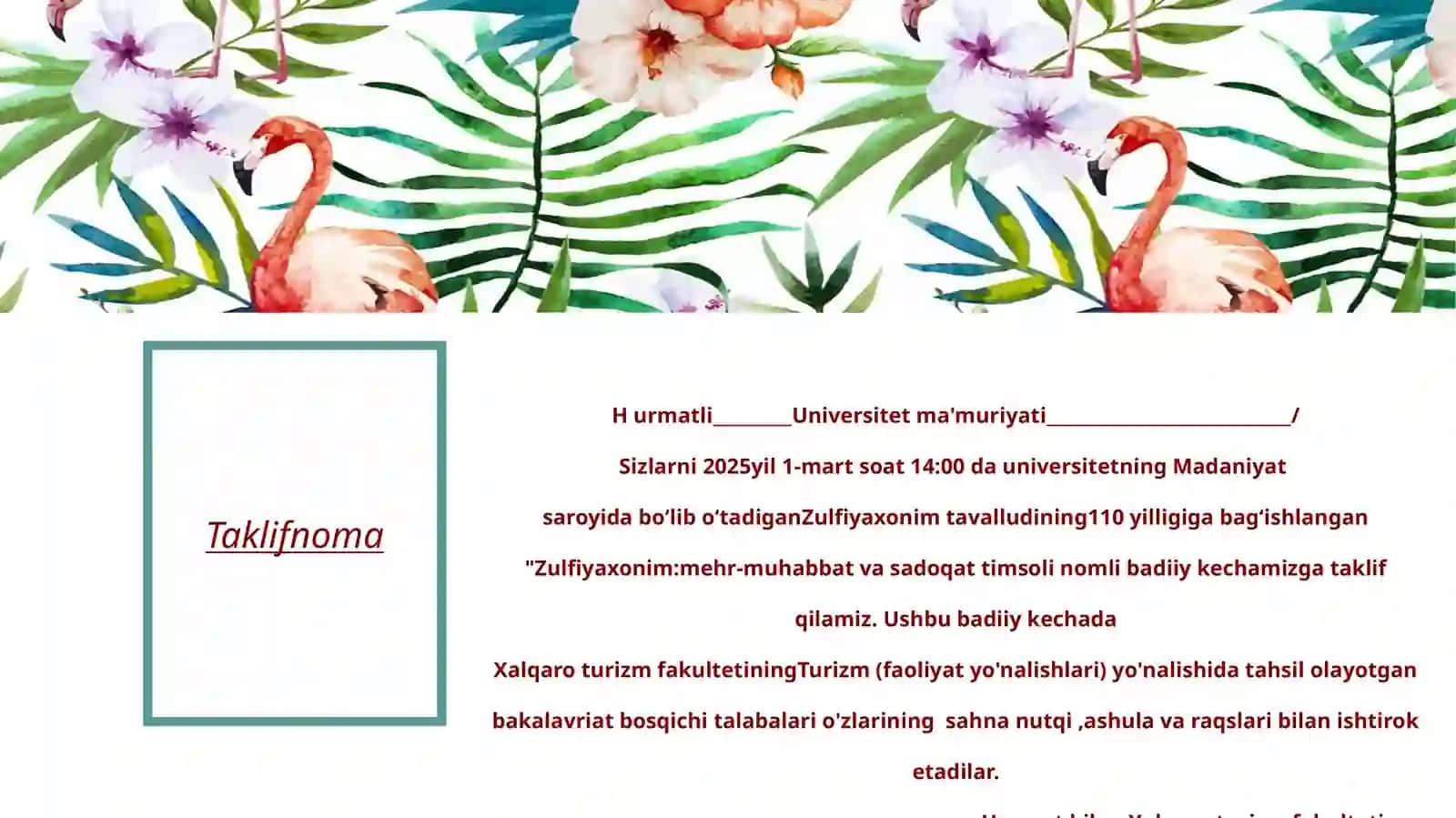 Zulfiyaxonim:mehr-muhabbatvasadoqattimsoli 4