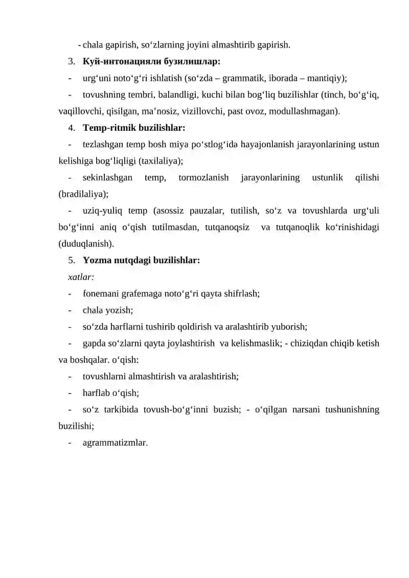 Nutqida kamchiligi bo‘lgan bolalarning tavsifnomasi 4