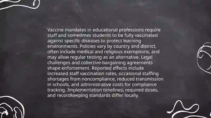 Occupational Vaccination Policies for Healthcare Workers 4