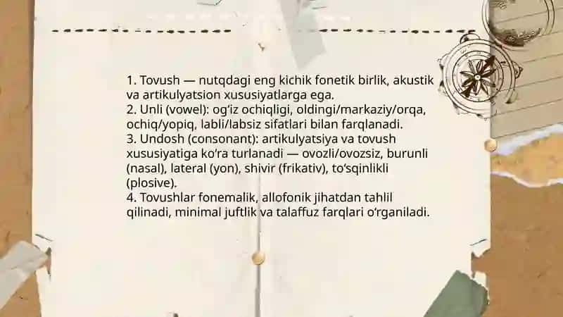 Nutqning fonetik bo‘linishi 4