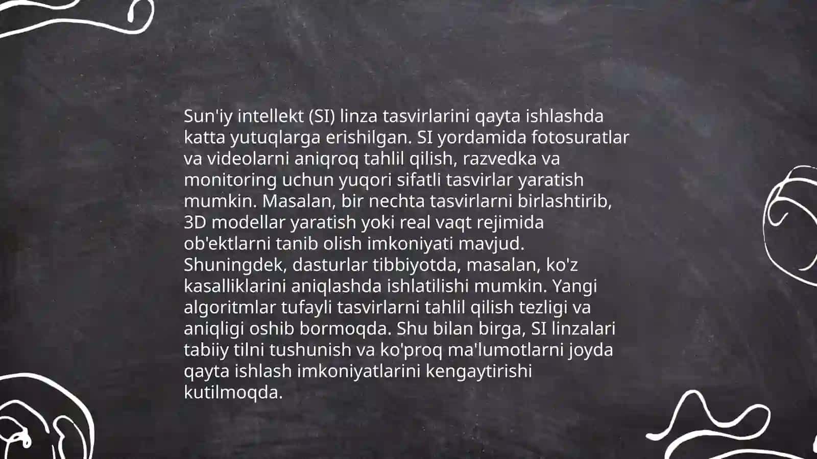 Linzada tasvir yasash texnologiyasi 4