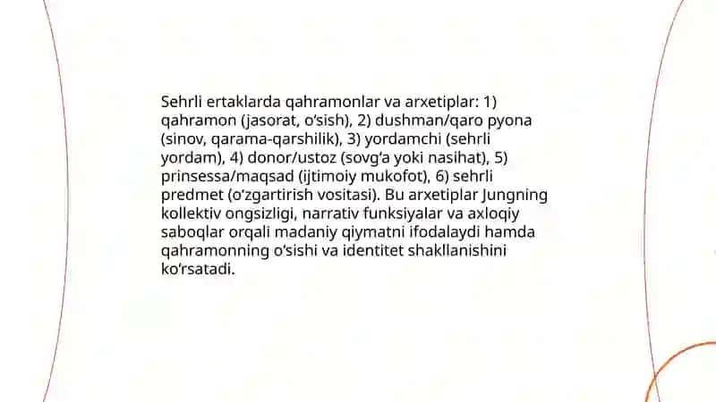 Sehrli ertaklar va ularning tahlili 4