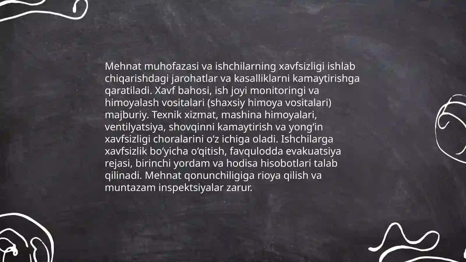 Ishlab chiqarish risklari 4