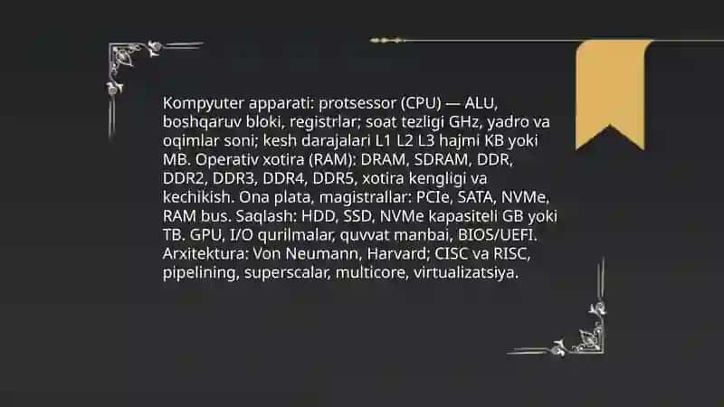 Axborot texnologiyalari 4