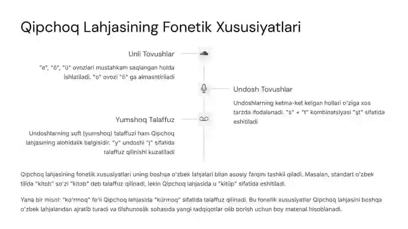 QIPCHOQ LAQCHASI MUHIM XUSUSIYATLARI 4
