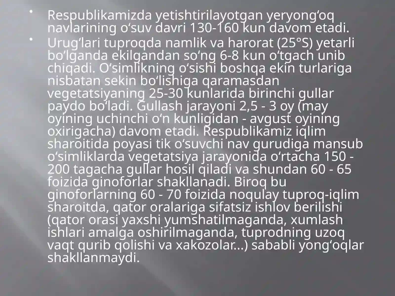 Yeryonğoqekini uchun ògitlash tizimi 4