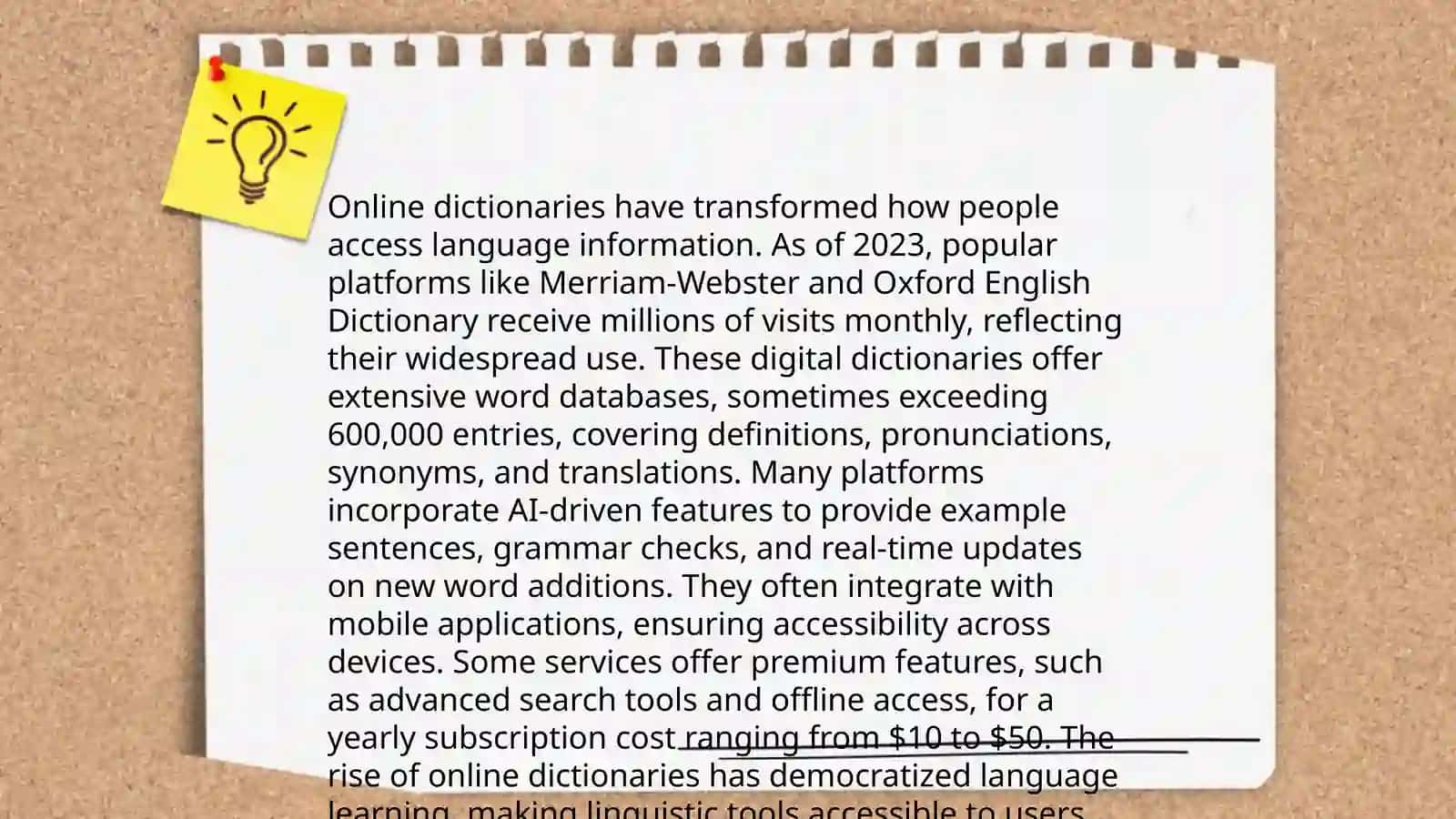 Resources for increasing vocabulary (dictionaries, registers, word indicators etc.) 4