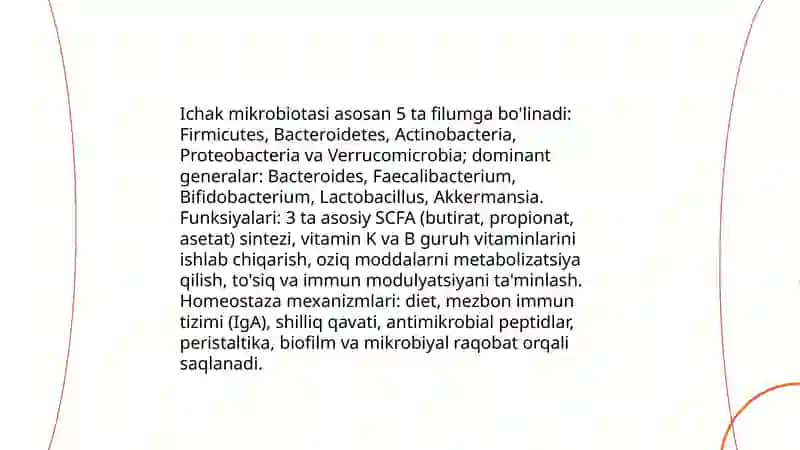 Disbakterioz va Disbioz 4
