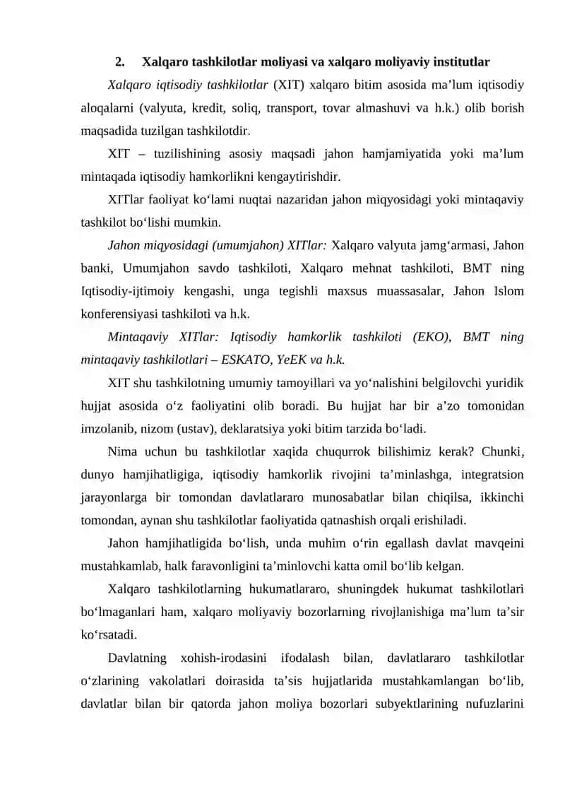 Xalqaro moliya oqimlari 4
