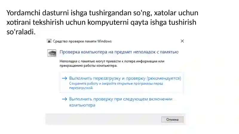 Xotira qurilmalari bilan ishlash 4
