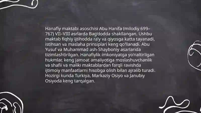 Islom fiqhiy maktablari 4