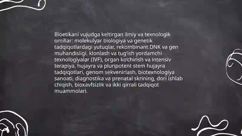 Bioetika va uning vududga kelishiga olib kelgan holatlar 4