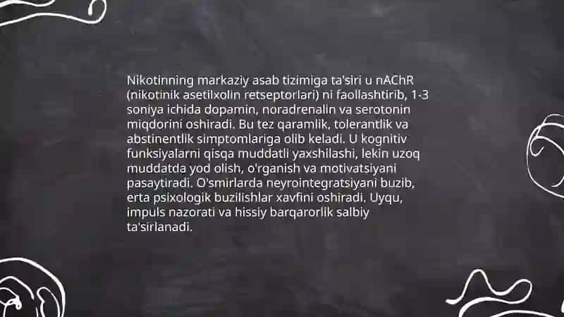 Nikotinizm va uning asoratlari 4