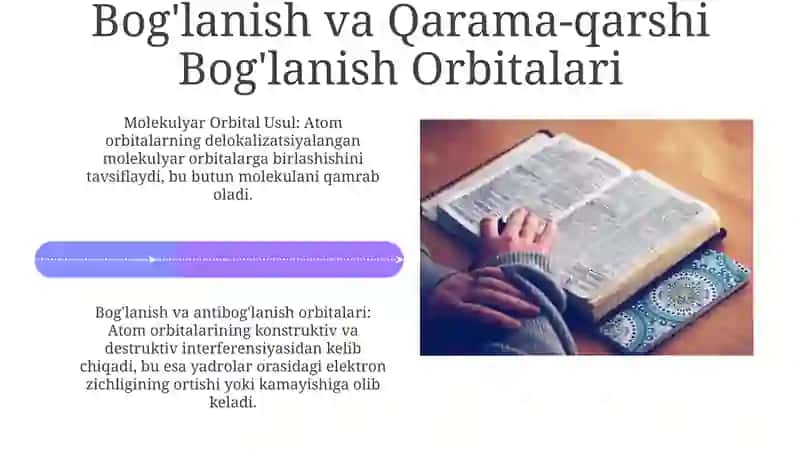 Valent bogʻlar nazariyasi 4