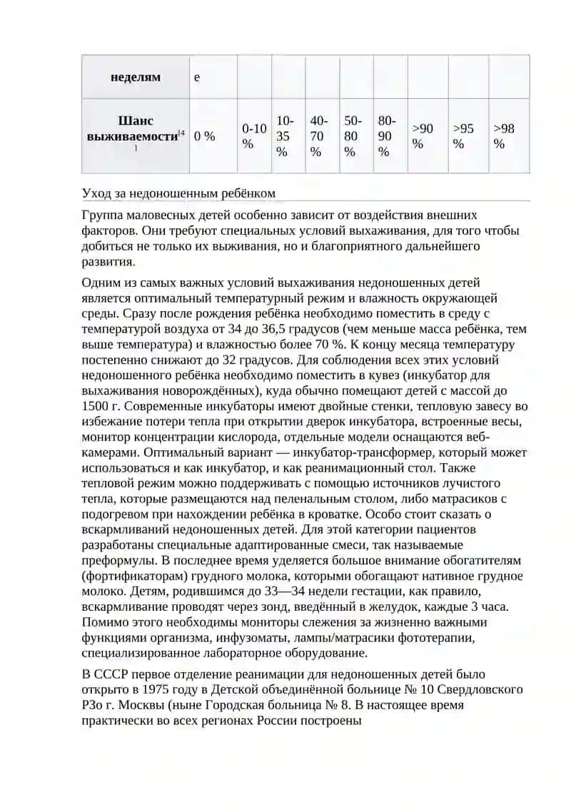 Недоношенные новорожденные 4