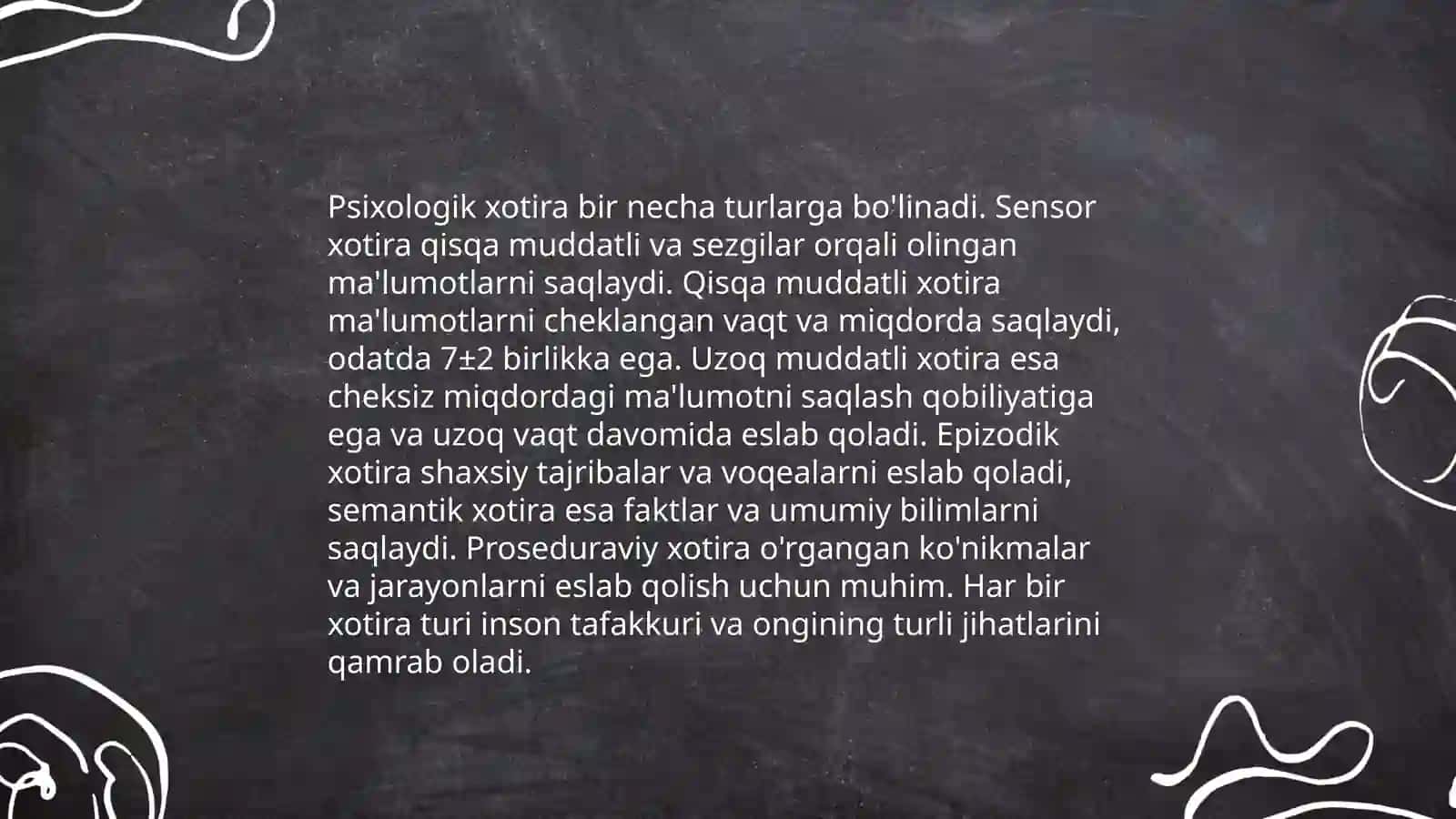 Psixologik xotira 4