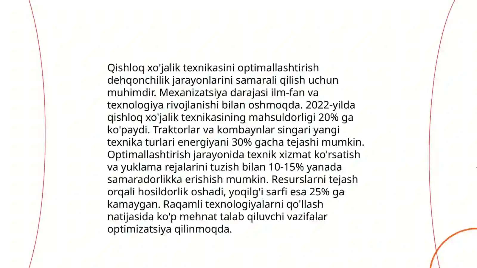 Yetishtirish maydoni uchun mos uskunalar tanlash 4