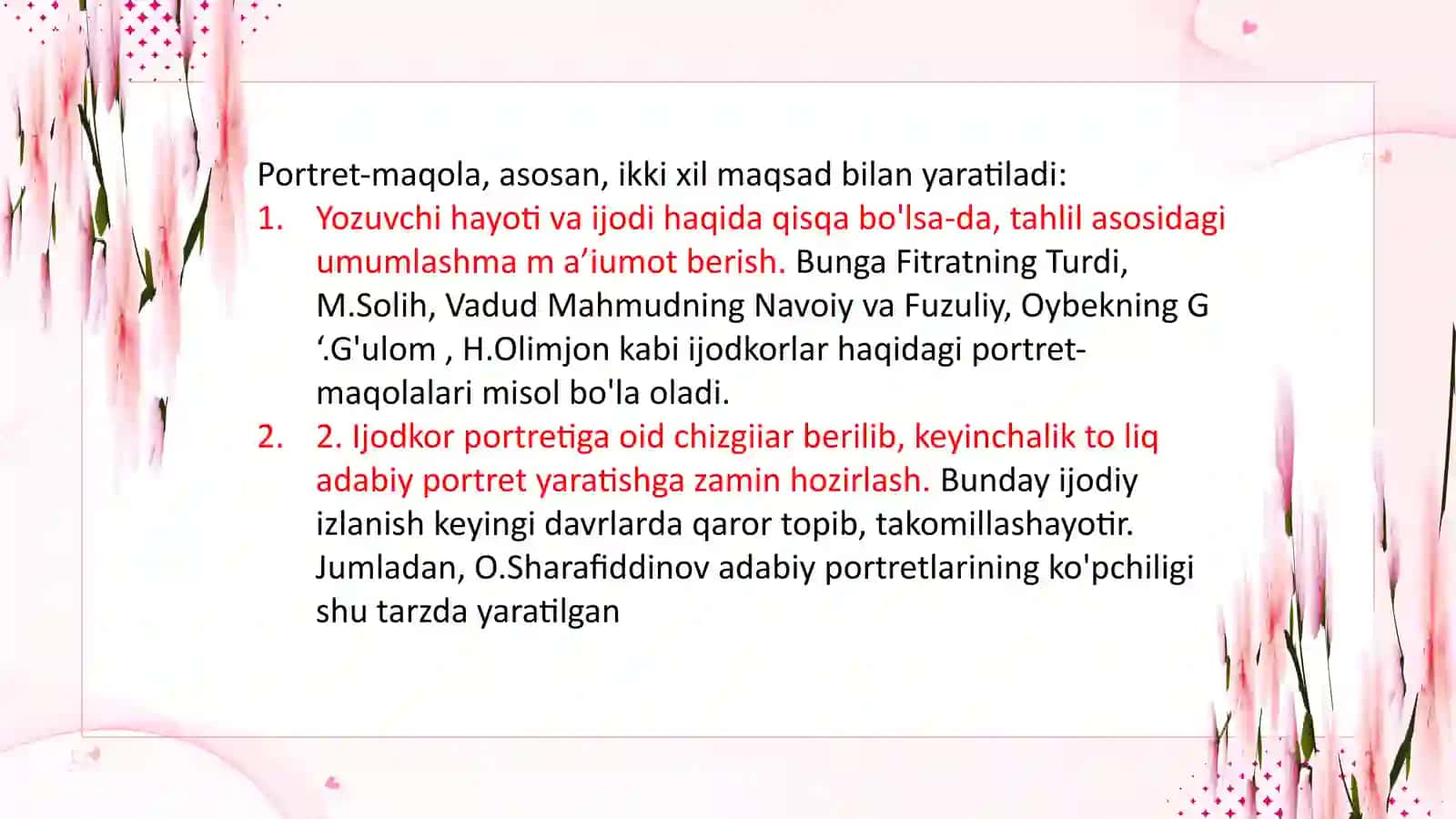 Adabiy tanqidiy maqola janri 4