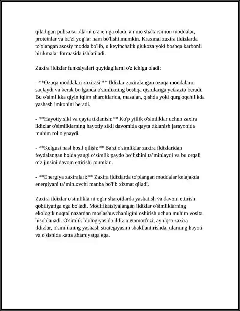 ILDIZ, POYA, BARG METAMARFOZI 4