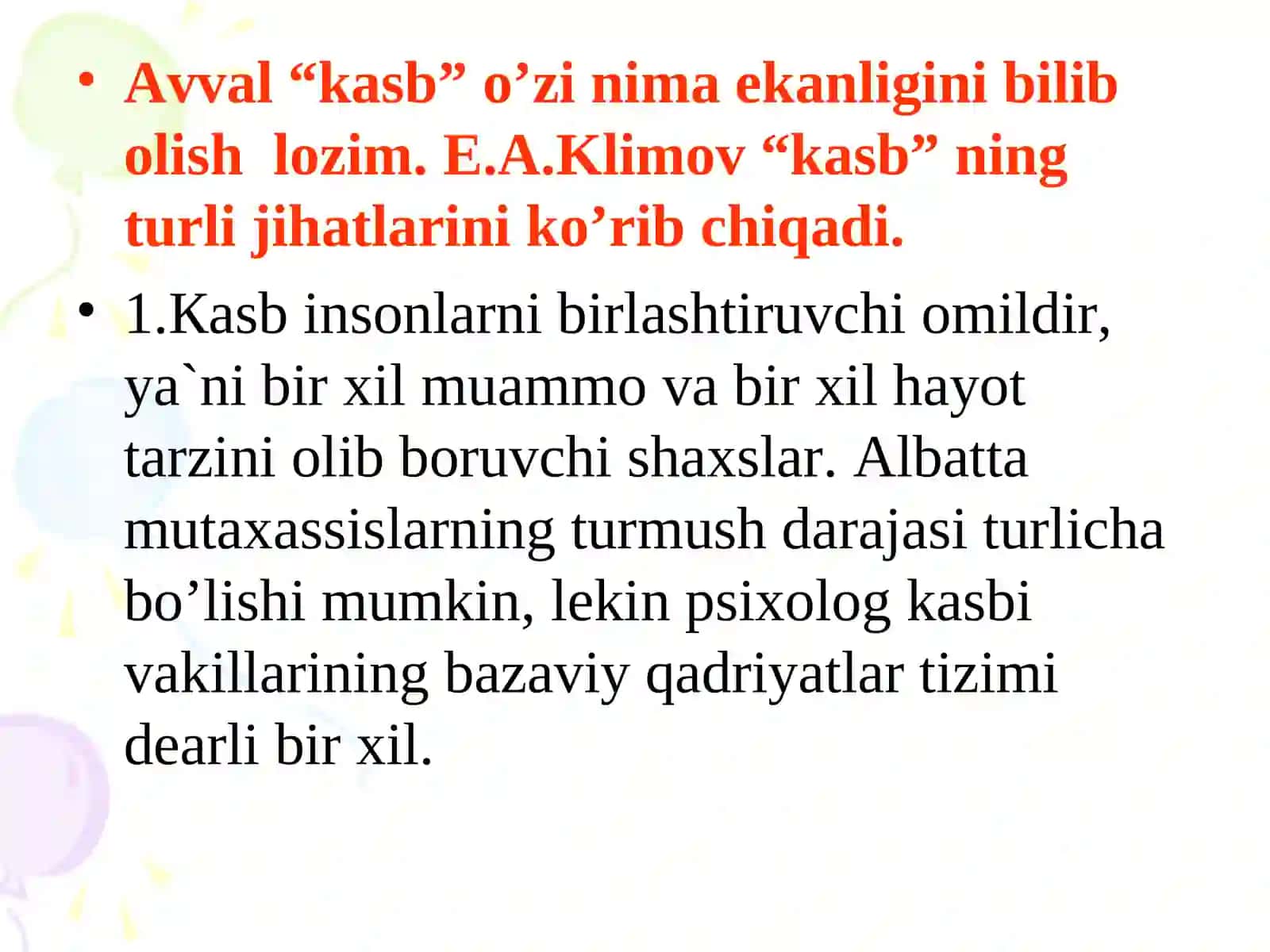 Psixologiya va psixologlar haqida 4