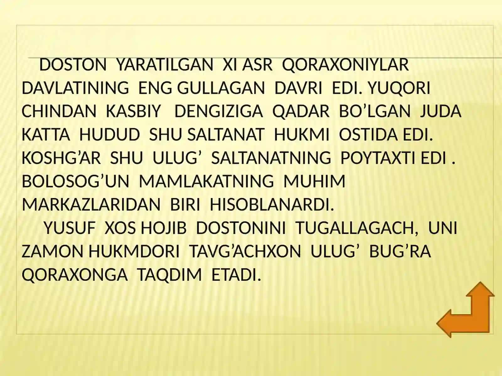 Yusufxoshojibning“qutadg’ubilig”asari 4