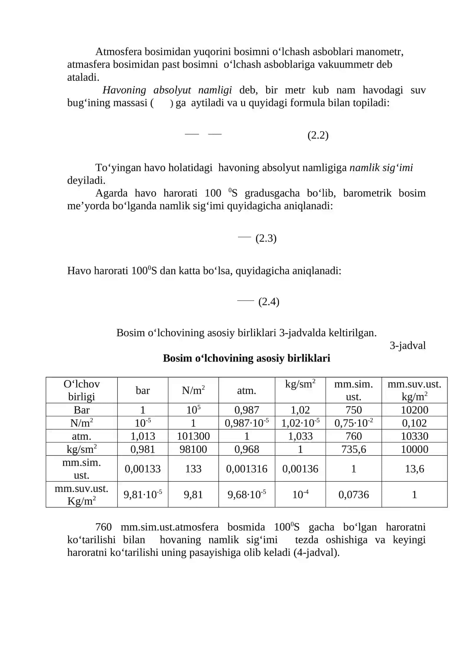 Nam havoning quritish agenti sifatidagi xususiyatlari 4