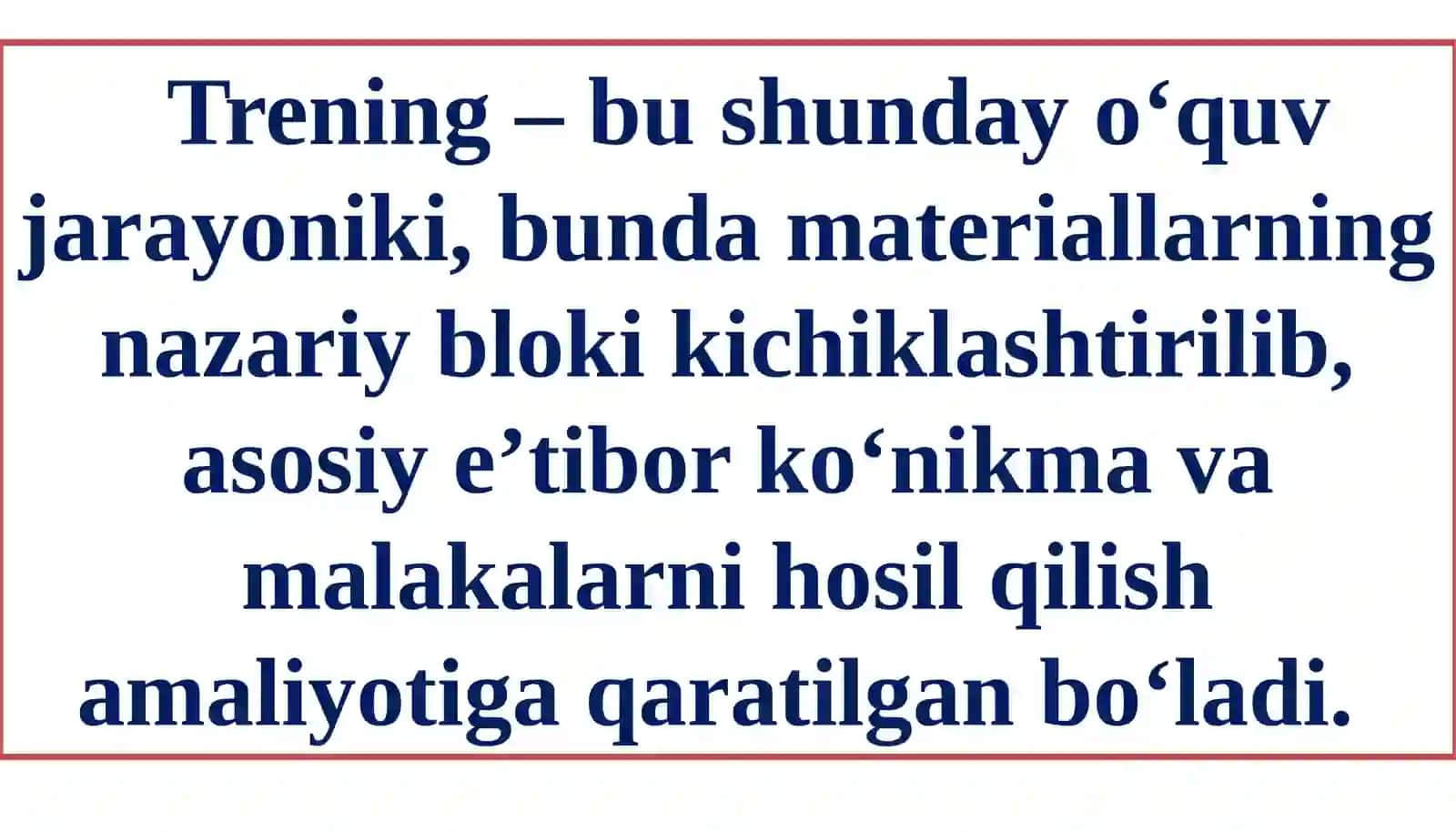 SOTSIAL PSIXOLOGIK TRENINGLAR 4