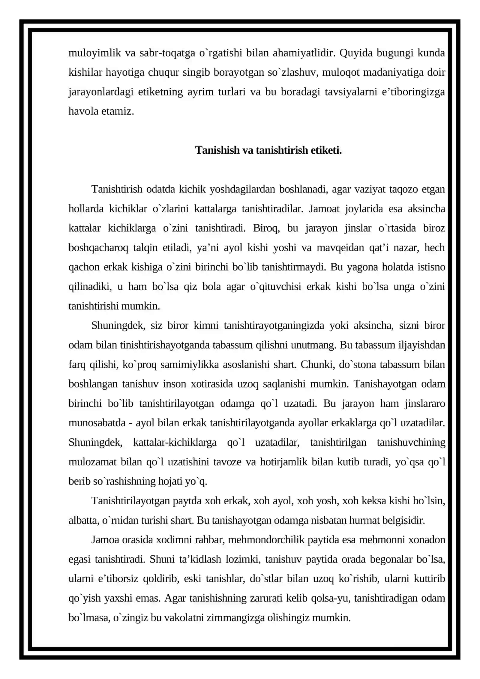 Davlat xizmatchisining etiketi 4