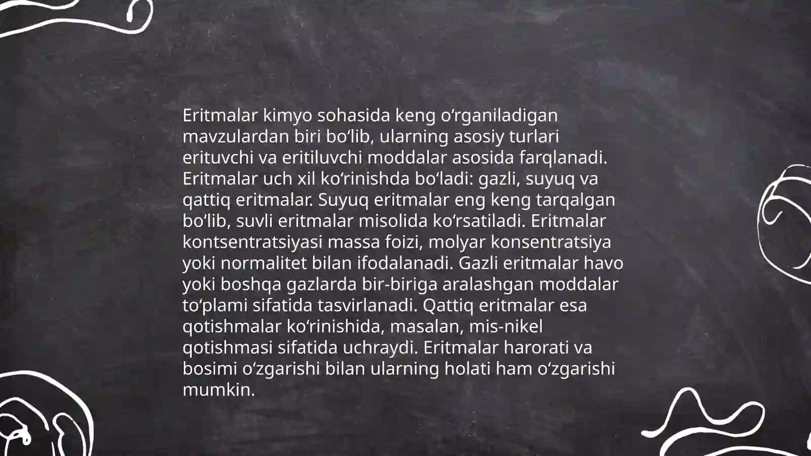 Eritmalarning kollegativ xossalari 4