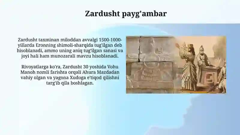 Zardushtiylik dini tarixi va talimoti 4