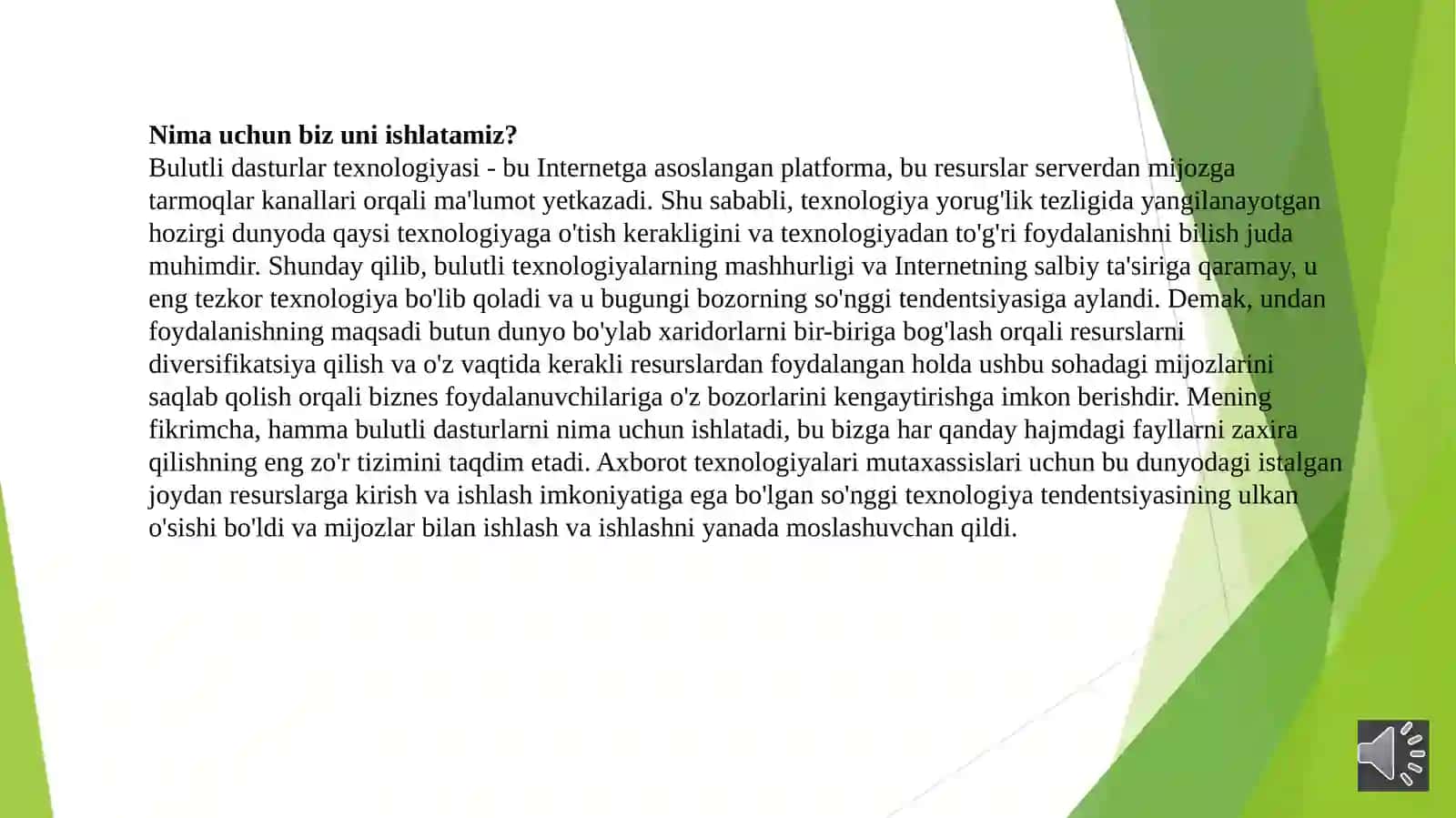 Iqtisodiy axborotlarni qayta ishlash jarayonida bulutli texnologiyalardan foydalanish 4