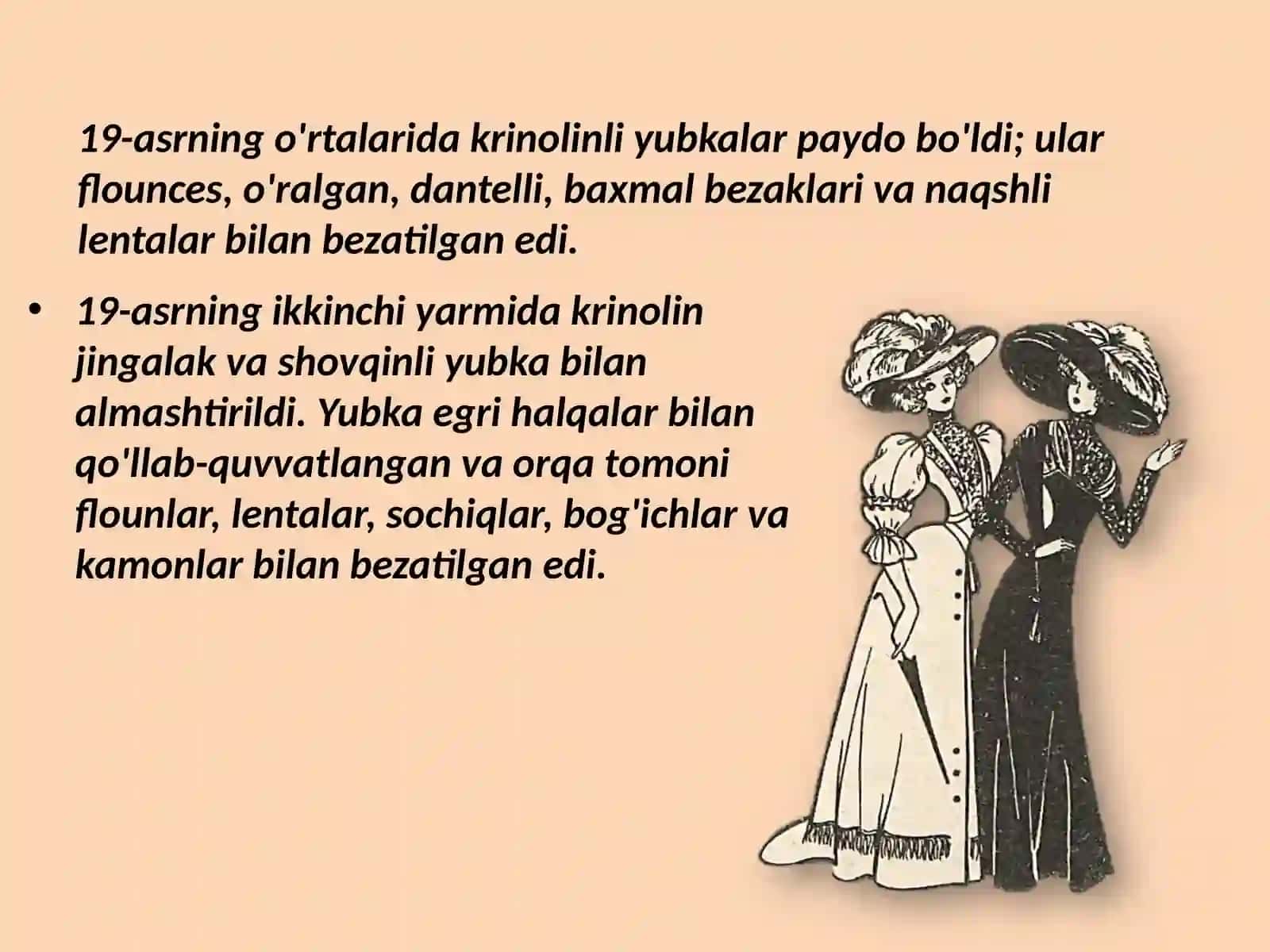 Ayollar yubkasining namunasini tayyorlash 4