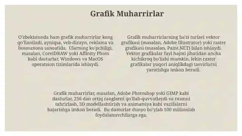 Amaliy Dasturiy Ta'minot Vositalari 4