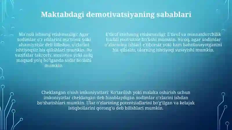 Ish Unimdorligini Oshirish Strategies 4