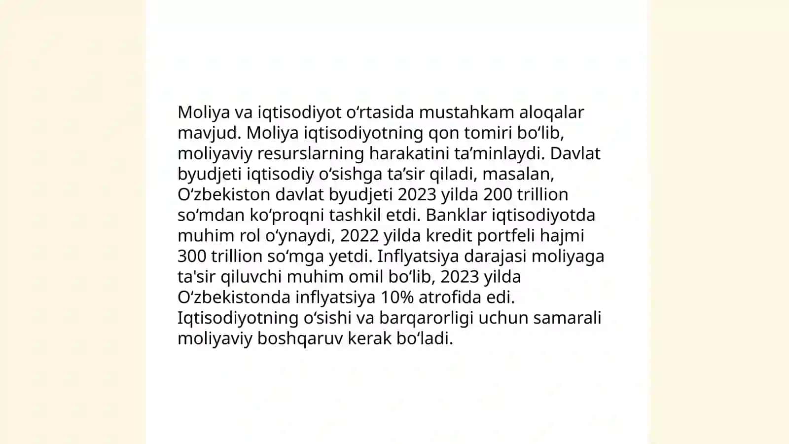 Moliya tushunchasi va tarixi 4