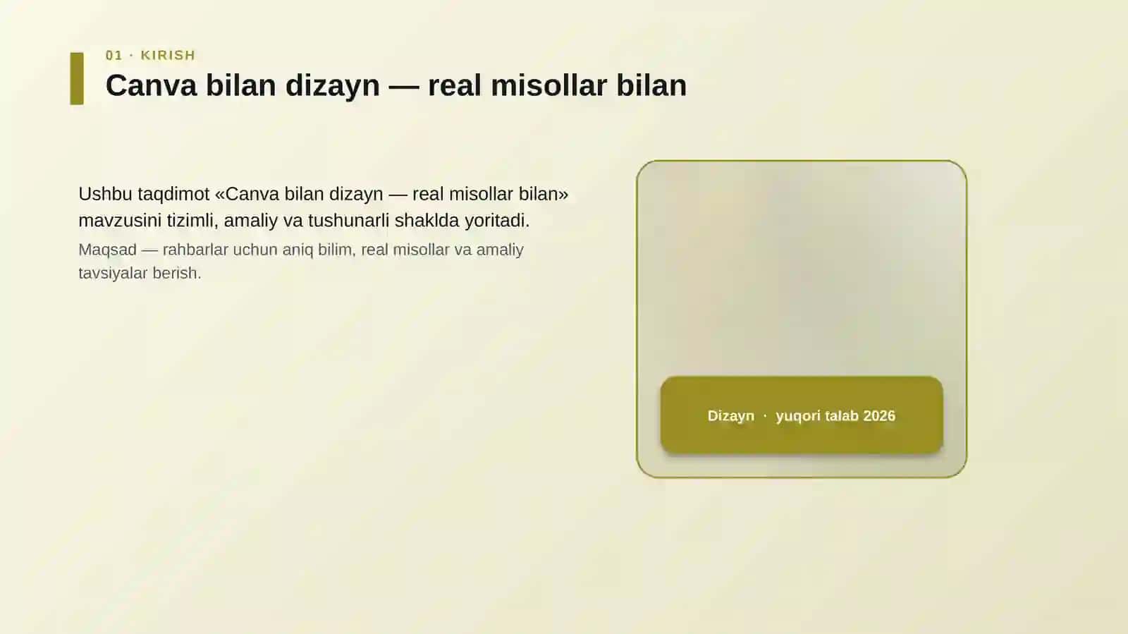 Canva bilan dizayn — real misollar bilan 4