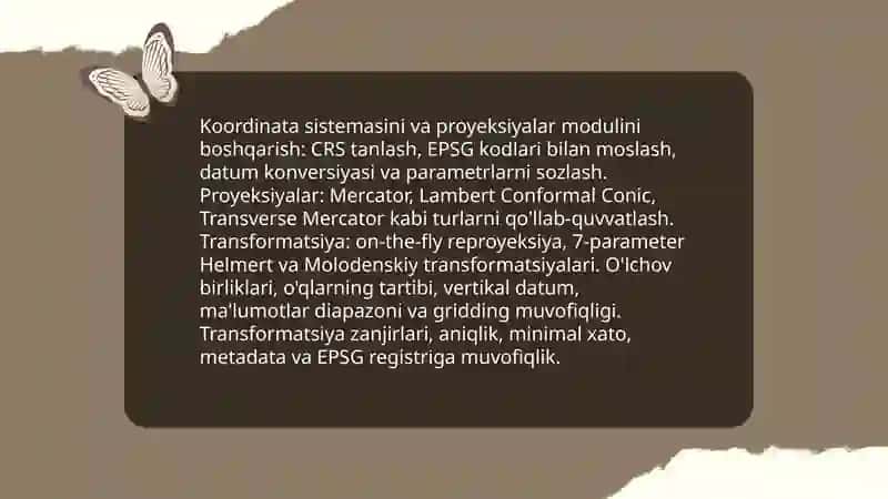 Kartografik dasturiy modullar 4