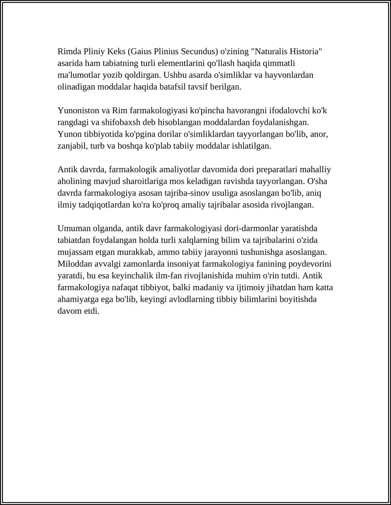 ANTIK TIBBIYOT KASHFIYOTLARI 4