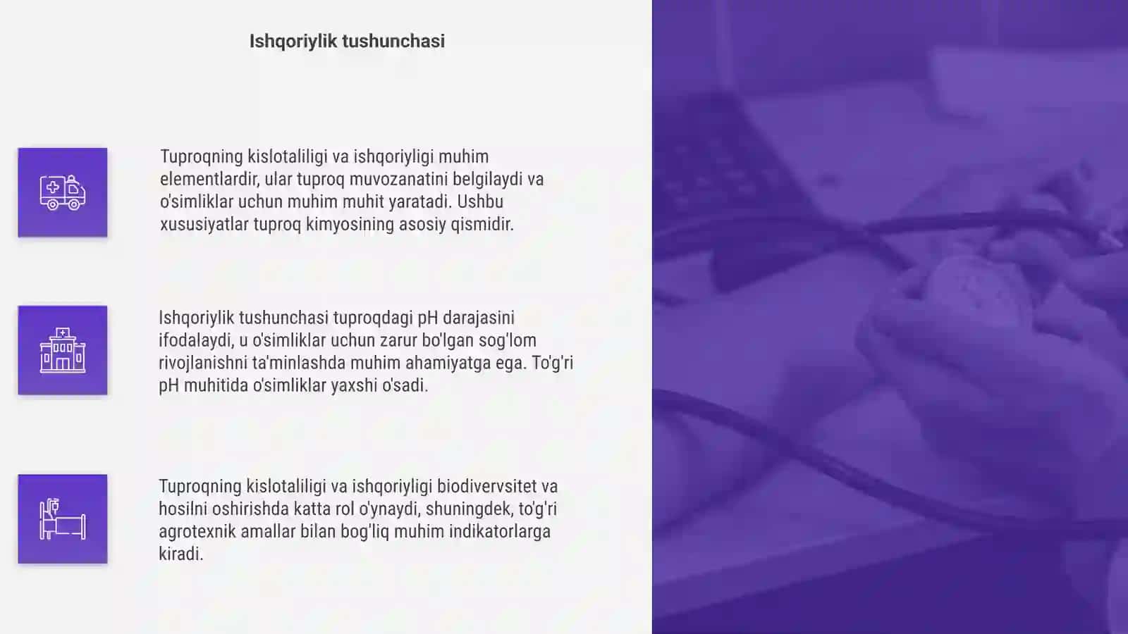 Tuproqning kislotaliligi va ishqoriyligi 4