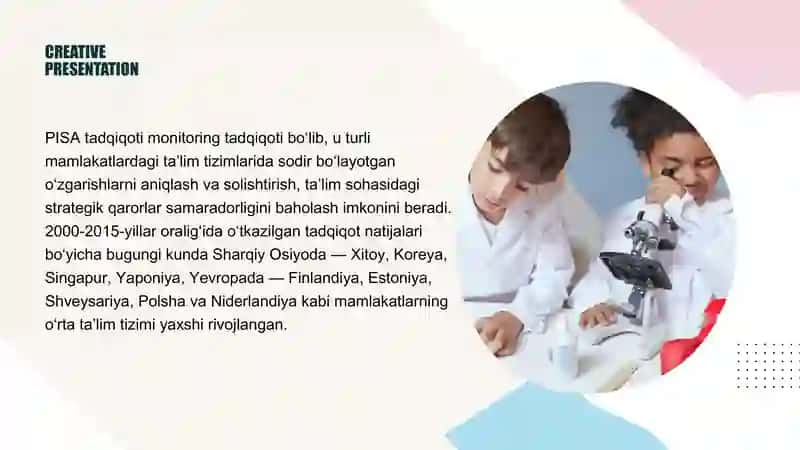 Ta'lim sifatini baholash bo'yicha xalqaro tadqiqotlar 4