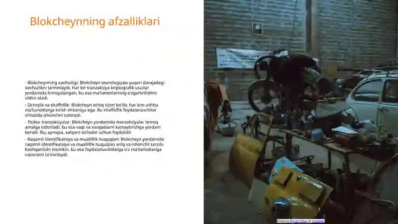 Blokcheyn texnologiyasi va undan foydalanish yo'llari 4