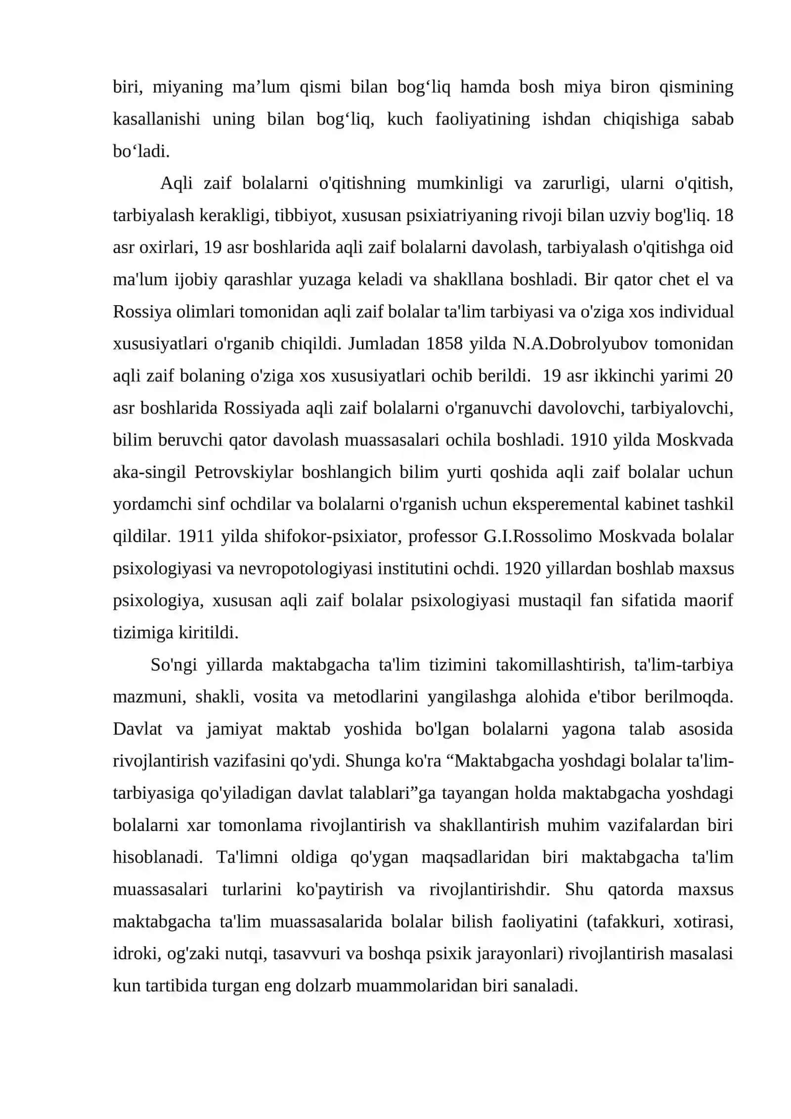 Maktabgacha yoshdagi aqli zaif bolalarni o'qitish 4