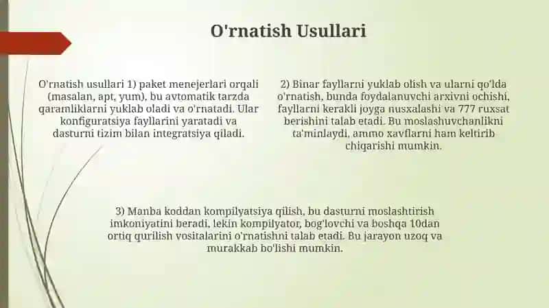 Dasturlash muhiti va uni sozlash 4