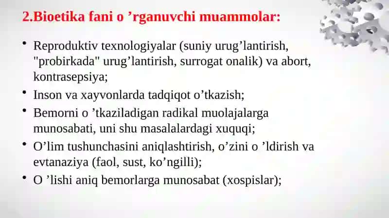 Tibbiydeontologiyaasoslari(Bioetika) 4