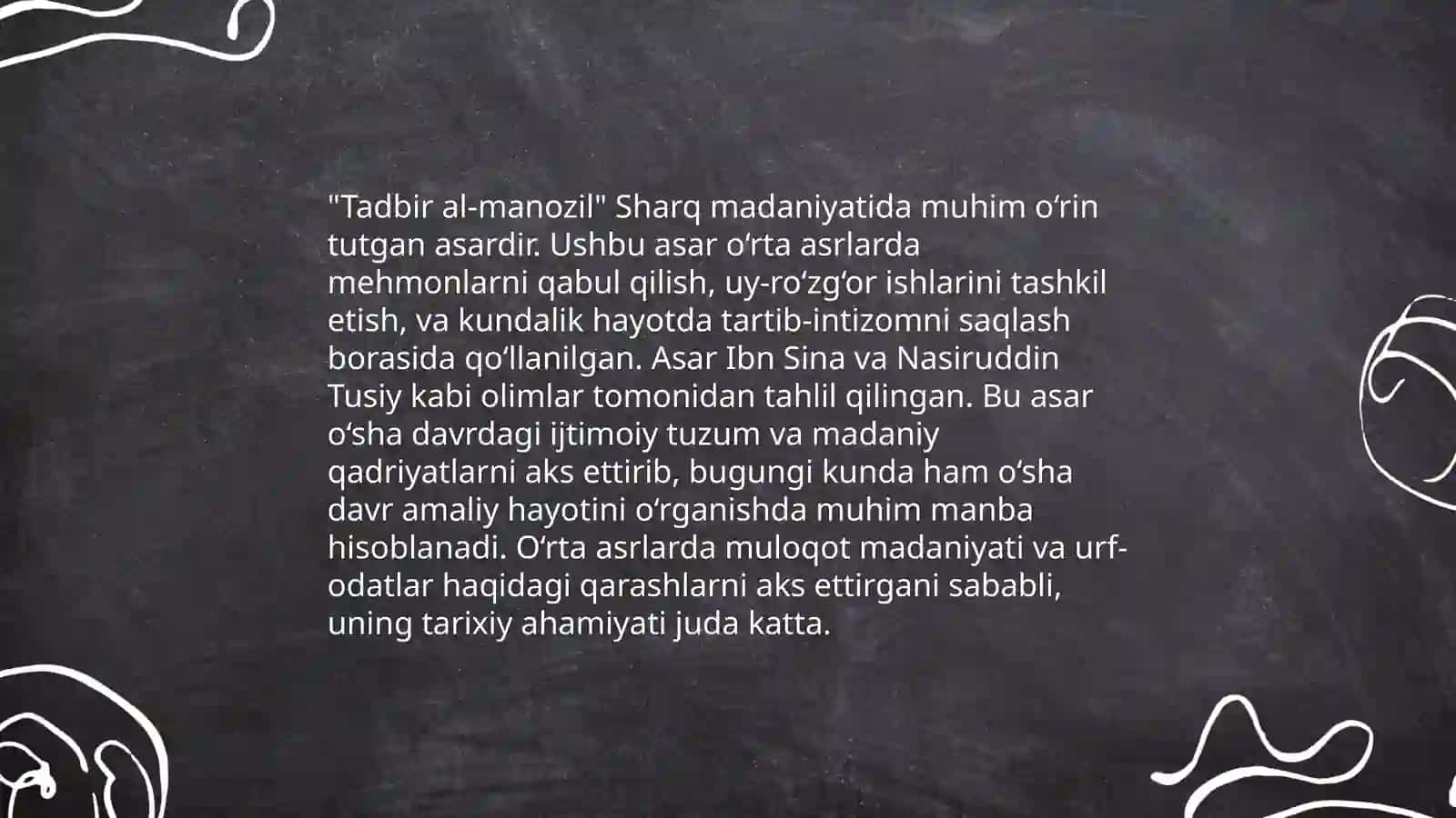 Ali ibn Sinoning shaxsiy kamolot 4