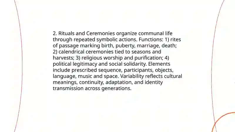 Cultures and Traditions 4