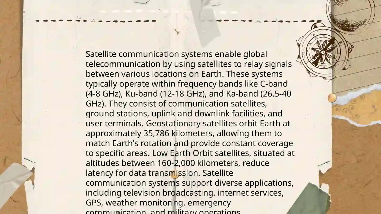 Intercontinental communication 4