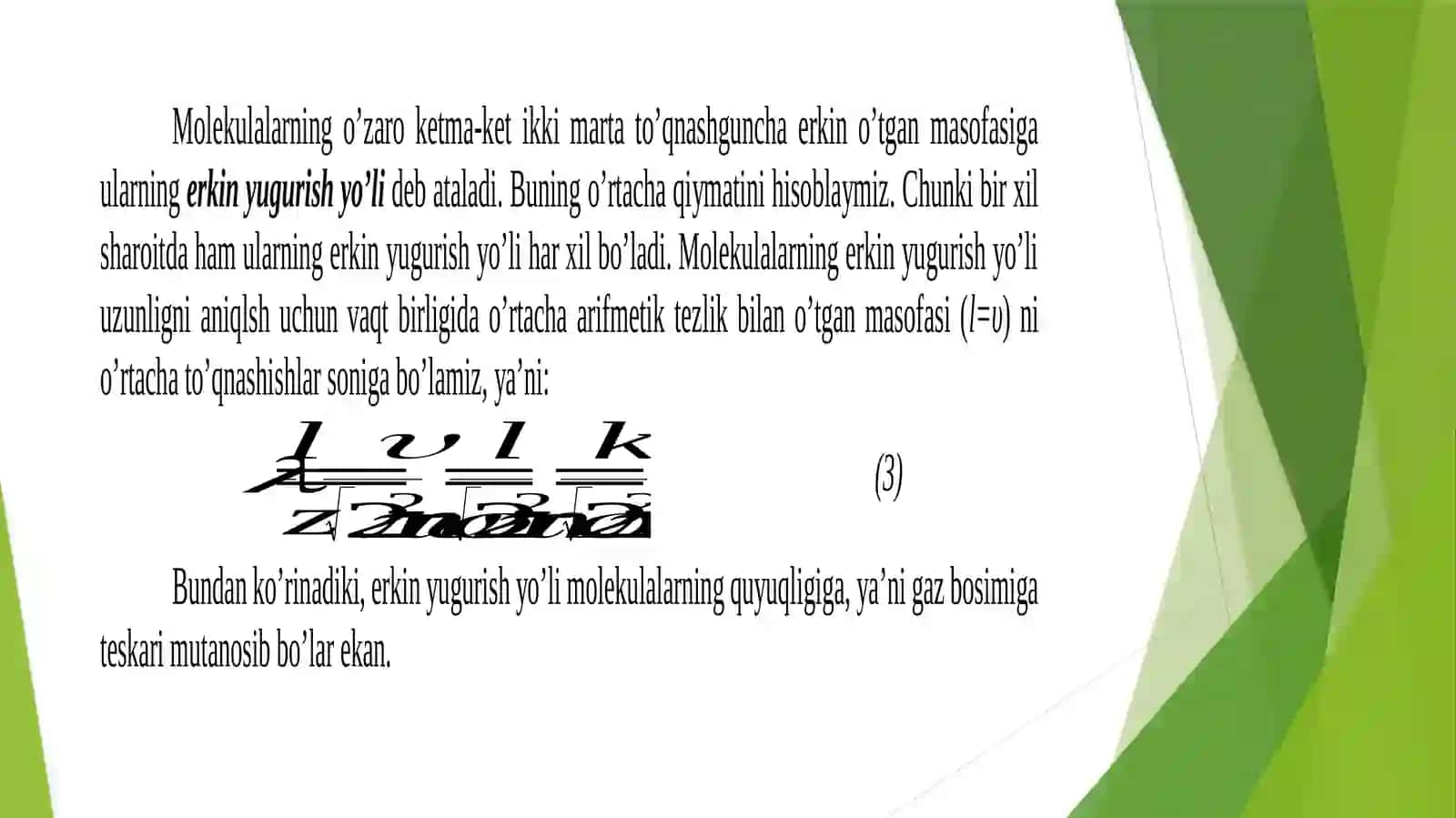 GAZLARDA KO’CHISH HODISALARI 4
