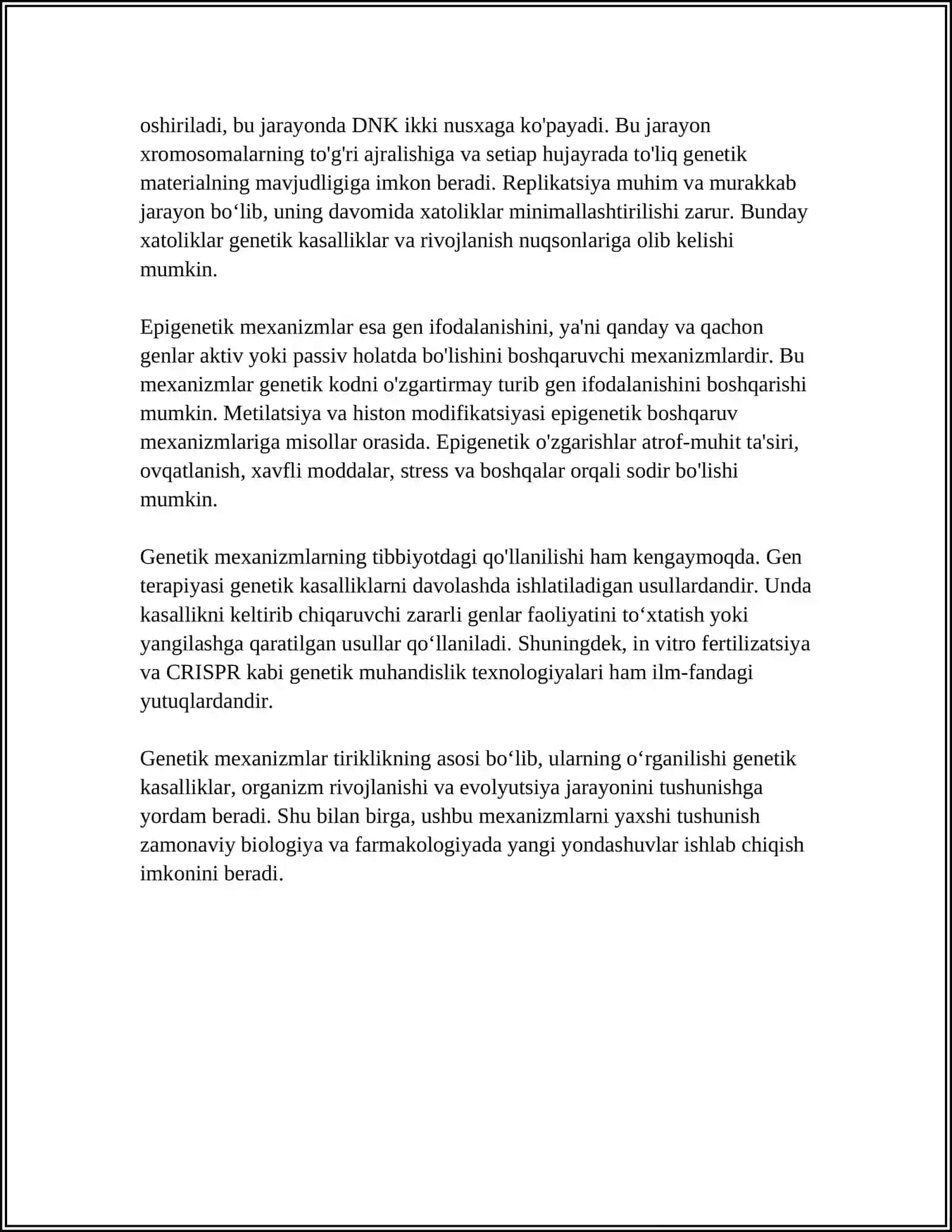 ODAM GENETIKASI 4